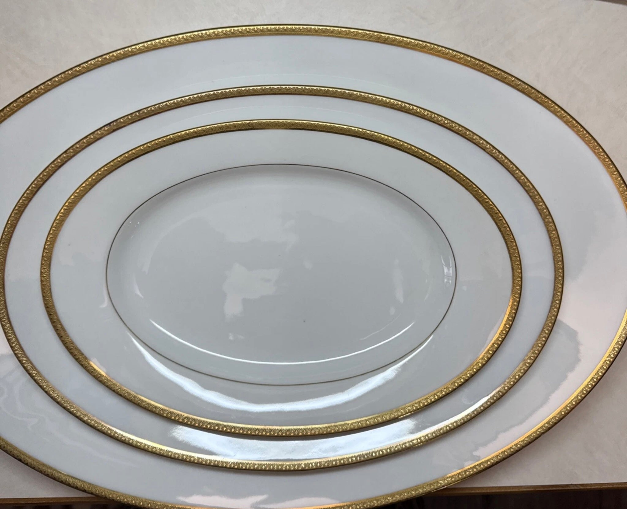 Ironcrest Gold Rim China