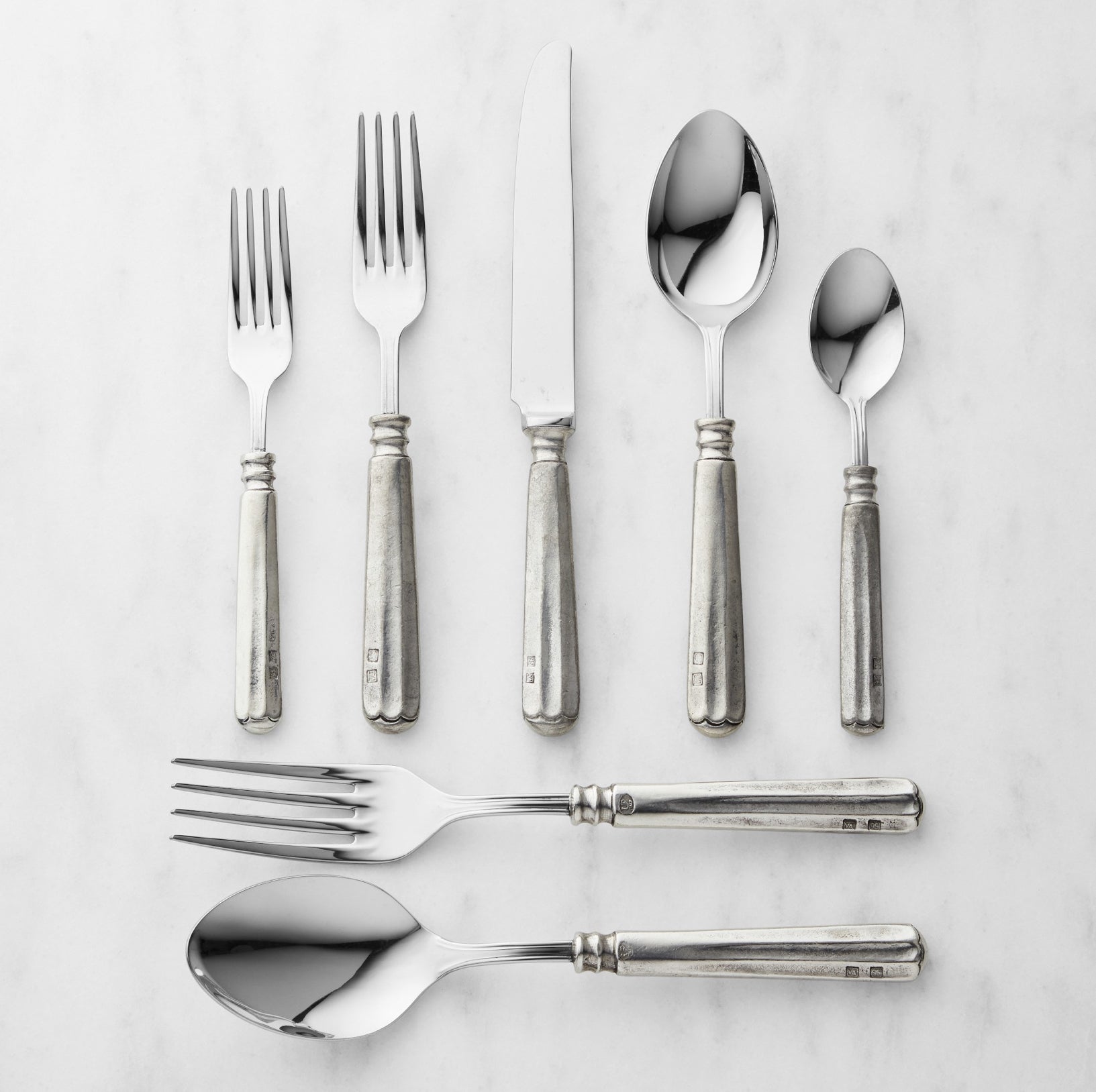 16th century Silverware set